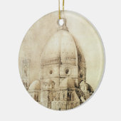 Florence Cathedral uit het oosten, uit 'Fragmenten Keramisch Ornament (Links)