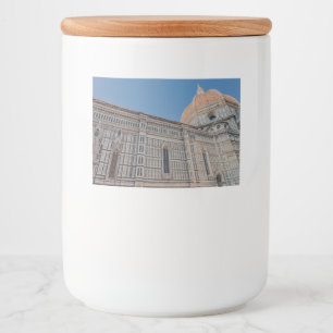 Florence Cathedral Voedselcontainer Etiket