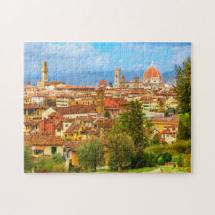 Florence City Skyline Tocany Italië Legpuzzel