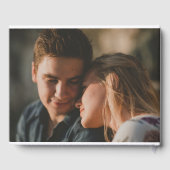 Florence Donker Bloemen en Foto Bruiloft Gastenboek (Achterkant)