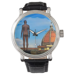 Florence Duomo Dome Antony Gormley Horloge