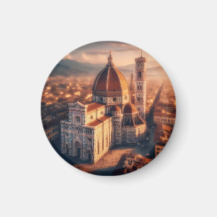 Florence Duomo Santa Maria del Fiore Italië Reizen Magneet