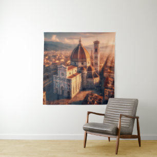 Florence Duomo Santa Maria del Fiore Italië Reizen Wandkleed