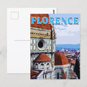 Florence: Een reis door kunst, geschiedenis en cul Briefkaart