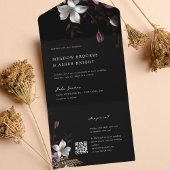 Florence Faire-part de mariage avec QR Code RSVP