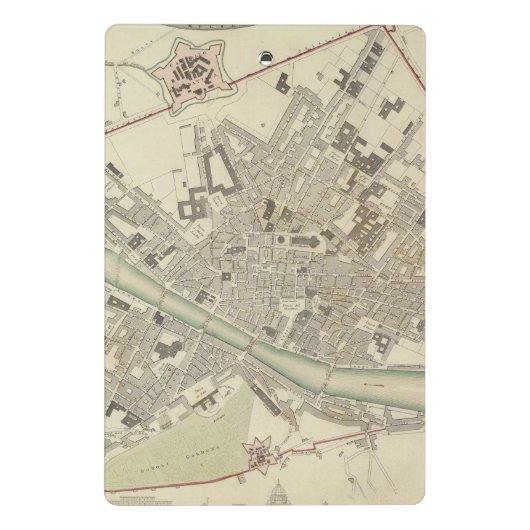 Florence Firenze Mini Klembord (Achterkant)