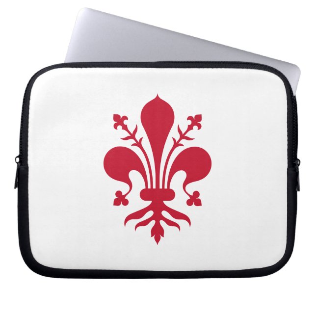 Florence Flag Laptop Sleeve (Voorkant)
