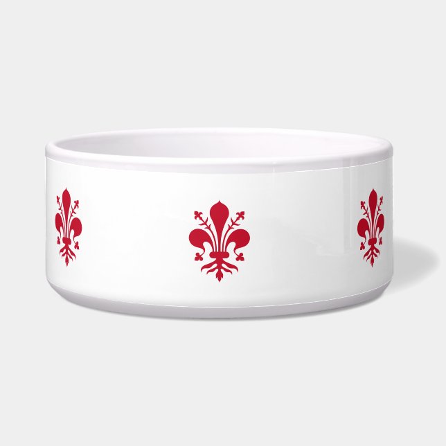 Florence Flag Pet Bowl Voerbakje (Voorkant)