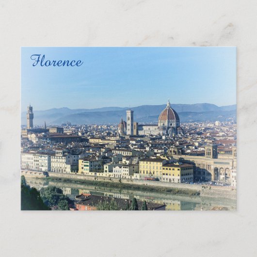 Florence, Florence Briefkaart (Voorkant)