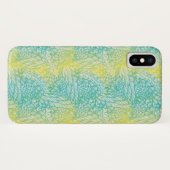 Florence  geel en blauw gradiënt Case-Mate iPhone case (Achterkant (horizontaal))