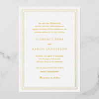 Florence Gold Elegante bruiloft