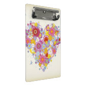 Florence hart met vlinders mini klembord (Schuin)