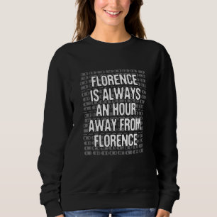 Florence is een rondreizend Italiaanse reisbureau Trui