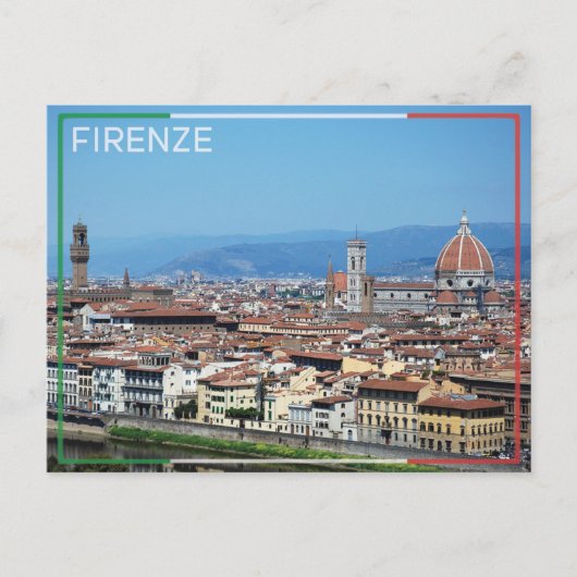 Florence - Italië Briefkaart (Voorkant)