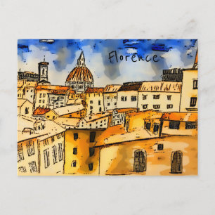 Florence Italië Briefkaart