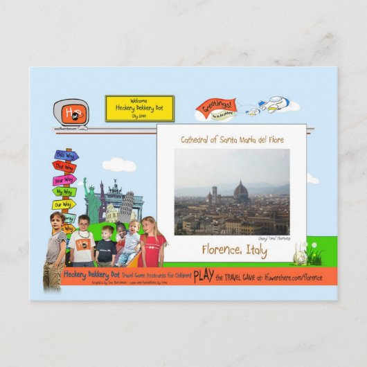 Florence, Italië Briefkaart (Voorkant)