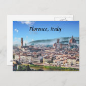 florence, Italië briefkaart (Voorkant / Achterkant)