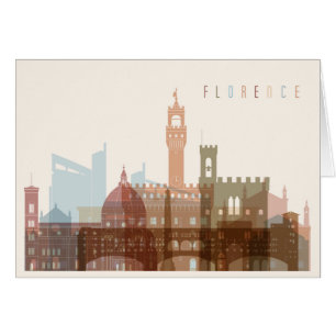 Florence, Italië   City Skyline