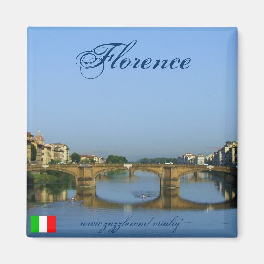Florence Italië cool magneet ontwerp (Voorkant)