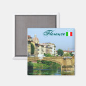 Florence Italië cool magneet ontwerp (Voorkant / Achterkant)