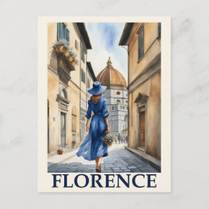  Florence Italië Italiaans reizen Briefkaart