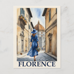  Florence Italië Italiaans reizen Briefkaart