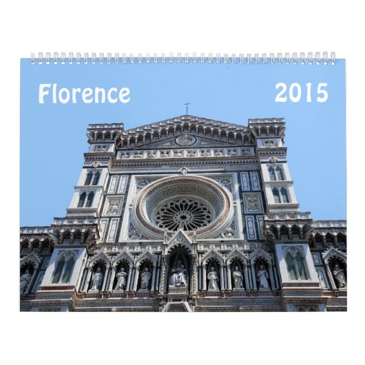 Florence, Italië kalender 2015 (Hoes)
