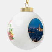 Florence Italië Keramische Bal Ornament (Links)