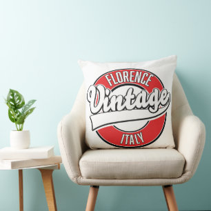 florence italië logo kussen