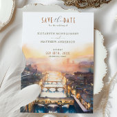 Florence Italië Ponte Vecchio Save-the-Date Kaart