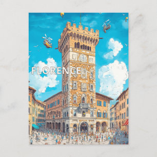 Florence Italië Reizen Briefkaart