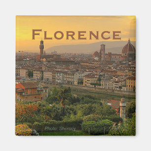 Florence Italië Reizen Foto Souvenir Koelkast Magn Magneet