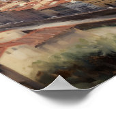 Florence Italië Schilderkunst Print Poster (Hoek)