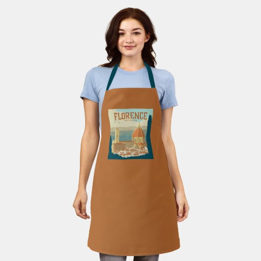 Florence, Italië Schort (Gedragen)
