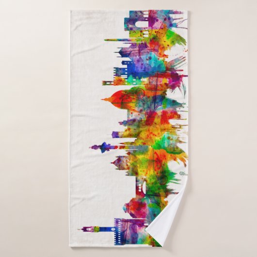Florence Italie Skyline (Serviette de bain)