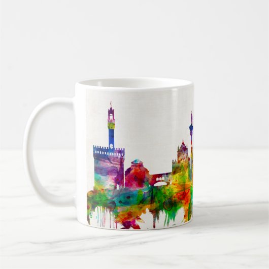Florence Italië Skyline Koffiemok (Links)