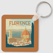 Florence, Italië Sleutelhanger (Achterkant)