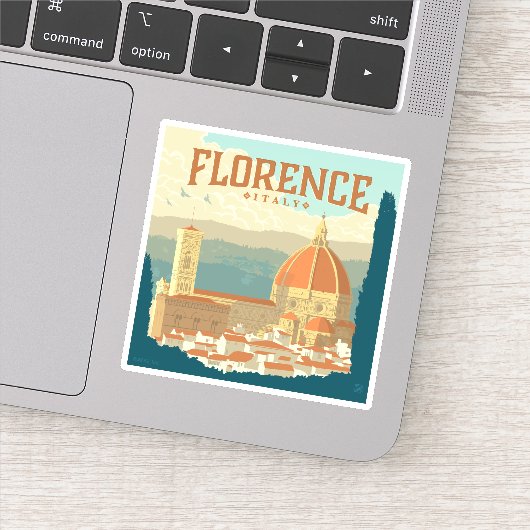 Florence, Italië Sticker (Detail)