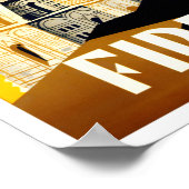 Florence Italië vintage Poster (Hoek)