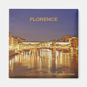 Florence Italy Travel Photo Souvenir Fridge Magnet Magneet