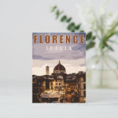 Florence kathedraal zomer touring Italië Briefkaart (Staand voorkant)