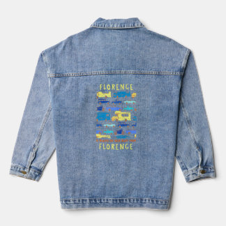 Florence ligt op een uur rijden van Florence Traff Denim Jacket
