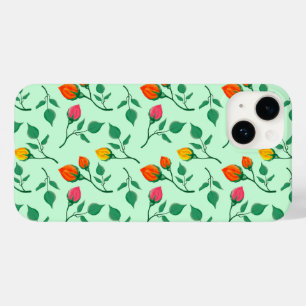 Florence met gekleurde rozen bloemen Case-Mate iPhone 14 hoesje