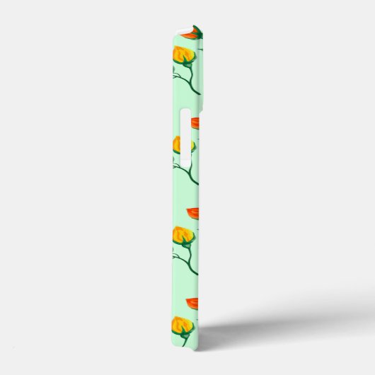 Florence met gekleurde rozen bloemen Case-Mate iPhone case (Achterkant / Rechts)