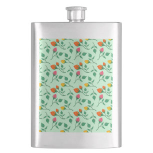Florence met gekleurde rozen bloemen flacon