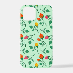Florence met gekleurde rozen bloemen iPhone 12 pro hoesje