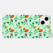 Florence met gekleurde rozen bloemen iPhone hoesje (Achterkant horizontaal)