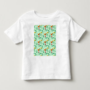 Florence met gekleurde rozen bloemen kinder shirts