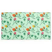 Florence met gekleurde rozen bloemen kussensloop (Voorkant-Rechts)