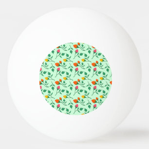 Florence met gekleurde rozen bloemen pingpongballen